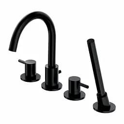 Змішувач для ванни Omnires Y black Y1232BL Чорний матовий