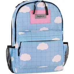 Рюкзак Bagland Stylish S 8 л сублімація 1435 блакитний (00554694)