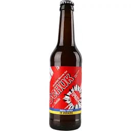 Пиво Правда Зеник зі Львова светлое нефильтрованное 5.2% 0.33 л