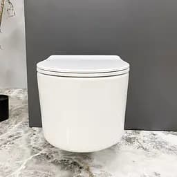 Підвісний унітаз VBI Tino white VBI-020600, Білий - мініатюра 5