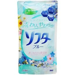 Японський кондиціонер для білизни Kaneyo Softer Blue квітковий аромат 410 мл (поповнення)