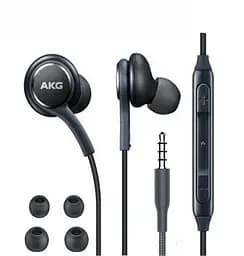 Оригінальні гарнітура навушники з мікрофоном AKG Samsung 3.5 мм Black (GH59-14996A EO-IG955) - мініатюра 2