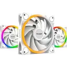 Комплект вентиляторів Be quiet! Light Wings White 120mm PWM high-speed, в комплекті 3 шт. (BL101)