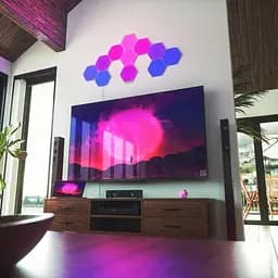 Розумна система освітлення Nanoleaf Shapes Hexagon Starter Kit 15шт [80710] - мініатюра 9