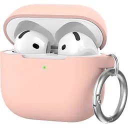 Чохол AhaStyle Colorful Silicone Case для AirPods 4 Pink [133815]
