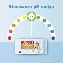 Набір вологі серветки Huggies Extra Care Sensitive 288 шт. (2 уп. x 144 шт.) - мініатюра 4