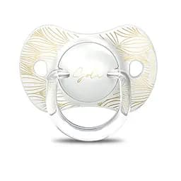 Пустушка фізіологічна Suavinex Gold Edition, 0-6 міс., біла (307857)