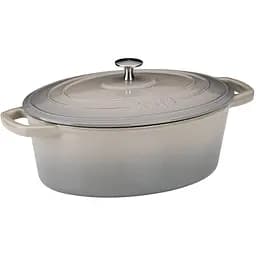 Гусятниця Kela Calido чавунна з кришкою 29х23х11 см 4 л сіра (12859)