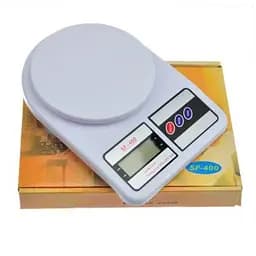 Ваги кухонні електронні до 7 кг Electronic Kitchen Scale SF-400 (Електронік Кітчен Скейл) - мініатюра 4