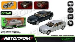 
Машинка металева BMW 760 LI 1:34 АВТОПРОМ світло звук двері 68340 - мініатюра 6
