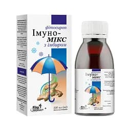 Фітосироп  "Імуно-мікс з імбиром", 100 мл