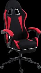 Геймерське крісло GT Racer чорне з червоним (X-2324 Fabric Black/Red) - мініатюра 8