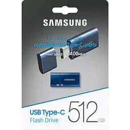 USB флеш-накопичувач Samsung 512GB USB-C 3.2 Blue (MUF-512DA/APC) [136858] - мініатюра 9