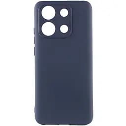Чохол Getman TPU Liquid Silk Full Camera для Xiaomi Redmi Note 13 Pro 4G/Poco M6 Pro 4G/Note 14S Синій/Midnight Blue