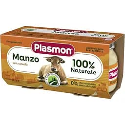 Пюре м'ясне Plasmon Яловичина 2 шт. х 80 г