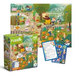 Дитячий віммельпазл "Літо у селі" DoDo Toys 300659, 60 елементів - мініатюра 2
