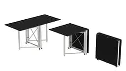 Стіл-книга трансформер Оріон 2 Ferrum-decor 750x1520x730 Білий метал ДСП Сосна Кембра 16 мм (FRD-104592) - мініатюра 2
