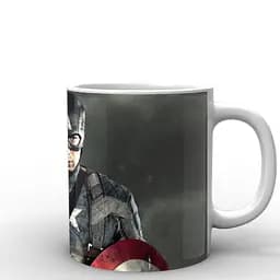 Кружка GeekLand Captain America Первый Мститель CA.02.006 330 мл белая