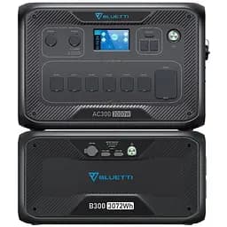 Зарядна станція BLUETTI AC300 + battery module B300, 3000 Вт 3072 Вт/г