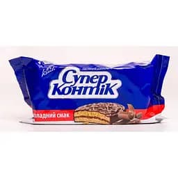 Печиво-сендвіч Konti Супер-Контик у шоколаді 100 г (51450)