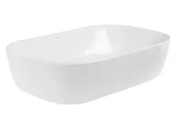 Комплект Qtap Robin: Раковина накладна прямокутна 600x390x150 мм White + Донний клапан PU02 (QT13112143PWN47297) - мініатюра 3