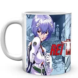 Кухоль GeekLand Evangelion Євангеліон grey face EV 02.15 330 мл білий - мініатюра 3
