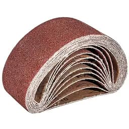 Стрічка шліфувальна Vitals 75x457 мм з. 40, 10 шт. коричнева (173571)