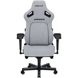 Геймерське крісло Anda Seat Kaiser 4 L Linen Fabric Ash Gray (AD12YDDC-L-20-G-CF) [121782] - мініатюра 2