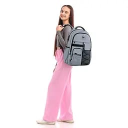 Рюкзак GoPack Education Teens 184 сірий Сірий (GO26-184L-2) - мініатюра 18