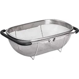 Друшляк-сито на раковину Zhongjing HP-19-18-S для миття продуктів 29х19х10 см