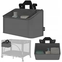 Подвесной органайзер для детской кроватки Lionelo Sidepocket (LO-SIDEPOCKET MEDIUM GREY)