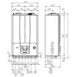 Газовий котел Immergas Victrix Tera 24 Plus - мініатюра 2