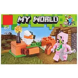 Конструктор детский "Minecraft" 66117-6, 39 деталей