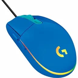 Мишка комп'ютерна Logitech G102 Lightsync USB Blue (910-005801, 910-005810) - мініатюра 2