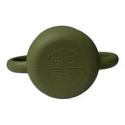 Поїльник силіконовий непроливайка oldbro 150ml Olive - мініатюра 2