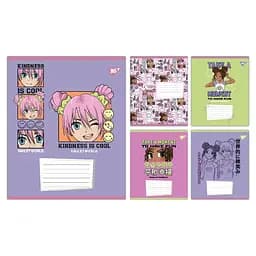 Набор тетрадей Yes Smiley World Cool А5, 12 листов 25 шт. (767660)