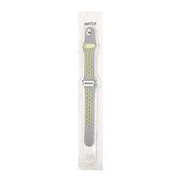 Ремінець Nike Sport Apple Watch 38/40/41 мм Gray+Yellow S (3) - мініатюра 2