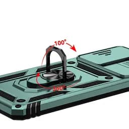 Панель BeCover Military для Samsung Galaxy A13 5G SM-A136 / A04s SM-A047 Dark Green (708213) - мініатюра 4