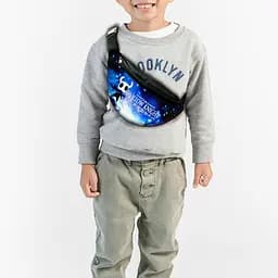 Сумка-бананка  "Hollow Knight" с  принтом ,32х15см,детская,молодежная (00099)