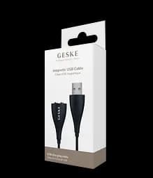 Магнітний USB кабель GESKE Magnetic USB Cable чорний - мініатюра 2