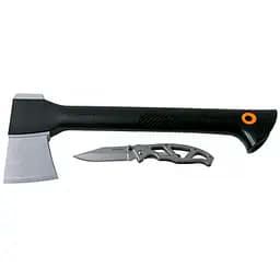 Набор Fiskars: топор Solid A6 + складной нож Gerber Paraframe (1057911)