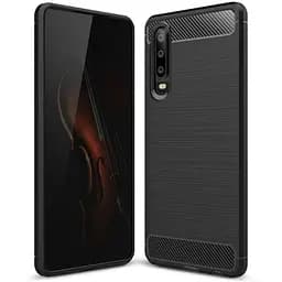 Чохол Primo Carbon Fiber Series для Huawei P30 Black - мініатюра 2