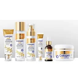 Подарочный набор антивозрастной косметики для лица Sadoer Collagen 6 в 1 с коллагеном
