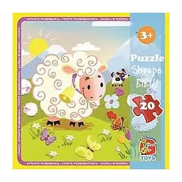 Пазли дитячі Ферма LA06, 20 елементів