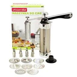 Шприц кондитерський для печива Kamille з насадками (KM-6504)