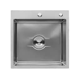 Кухонная мойка Kroner KRP Derby - 5050HM Brush (2,5/0,5 мм) CV027234, Нержавеющая сталь