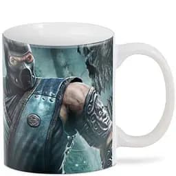 Кухоль GeekLand Mortal Kombat Мортал Комбат фан арт MK.02.50 330 мл білий