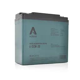 Тягова акумуляторна батарея AGM AZBIST 6-DZM-20, 12V 20Ah M4 (181х77х167 мм) Q3