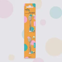Насадки Vega Kids VK-15 для дитячої звукової зубної щітки VK-400 - мініатюра 3