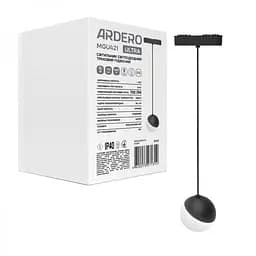 Світлодіодний магнітний трековий світильник Ardero MGU421 Ultra 10W 4000К чорний (80131)